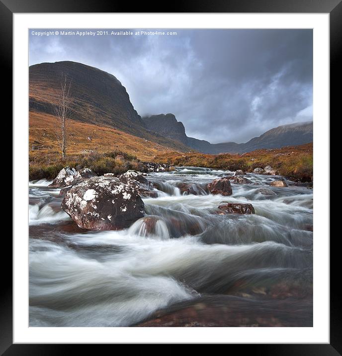 Russell Burn. Framed Mounted Print by Martin Appleby