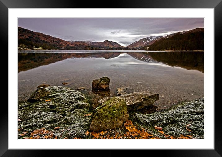 A View Down Grasmere. Framed Mounted Print by Martin Appleby
