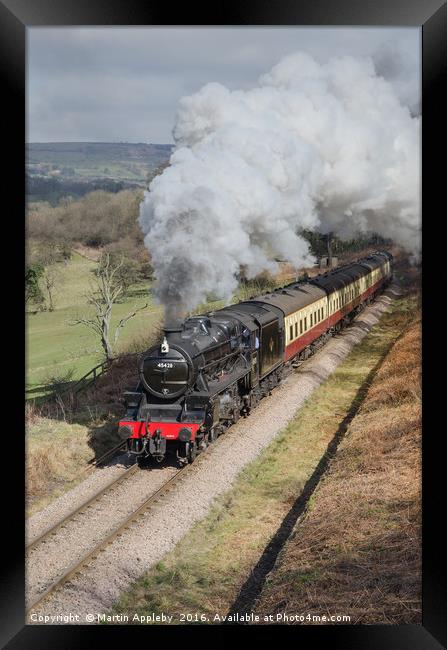 45428. Eruc Treacy at Green End. Framed Print by Martin Appleby