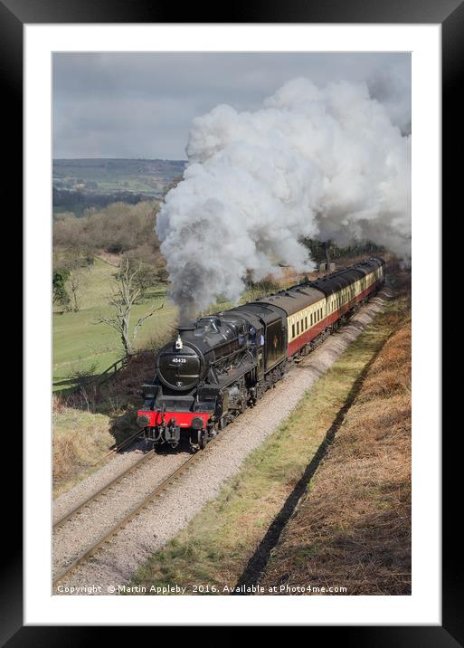 45428. Eruc Treacy at Green End. Framed Mounted Print by Martin Appleby