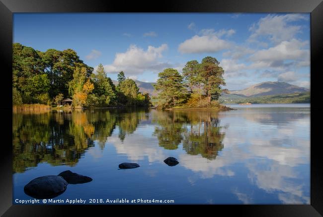 Abbots Bay Framed Print by Martin Appleby