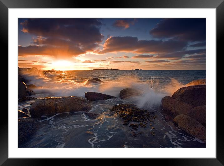 Reaching for the Light  Framed Mounted Print by Mike Dawson