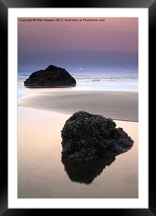 Second Rock from the Sun Framed Mounted Print by Mike Dawson