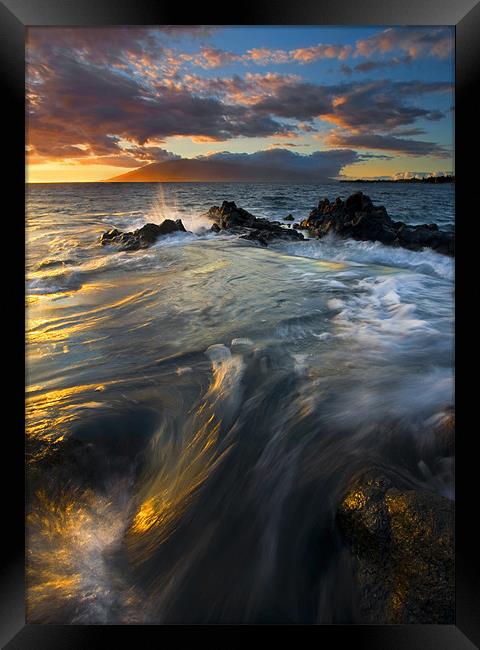 Overflow  Framed Print by Mike Dawson