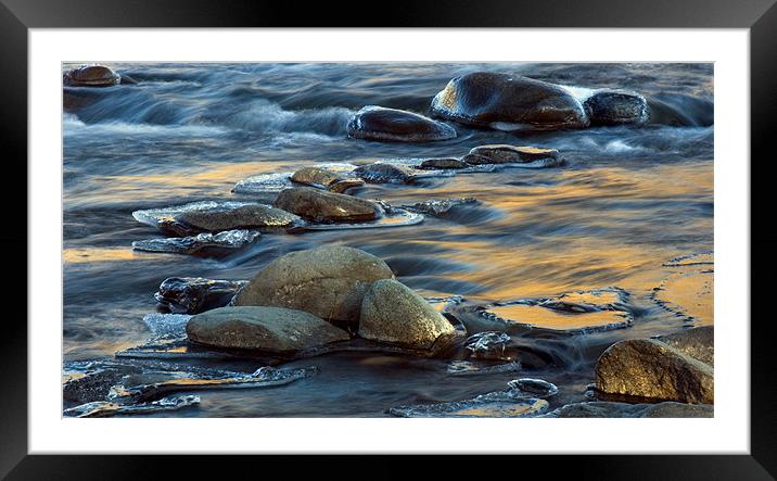 Dawn reflected!  Framed Mounted Print by Mike Dawson
