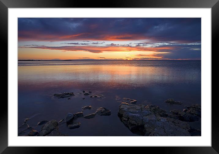 Tranquility Framed Mounted Print by Mike Dawson
