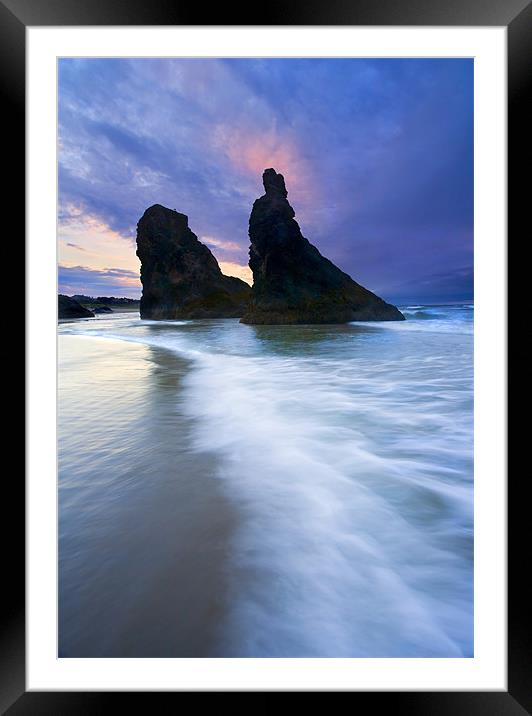 Heavenly Halo Framed Mounted Print by Mike Dawson