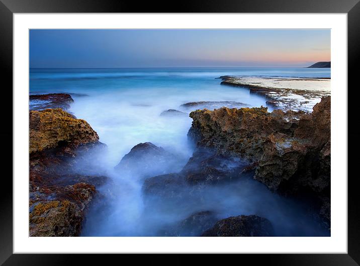 Boiling Tide Pools Framed Mounted Print by Mike Dawson