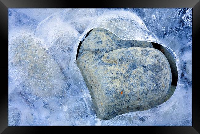 Cold Heart Framed Print by Mike Dawson