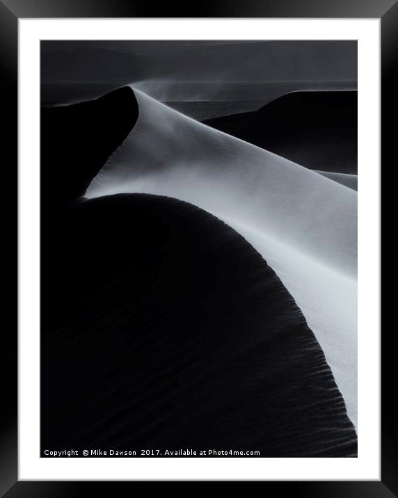 Light and Shadow Framed Mounted Print by Mike Dawson