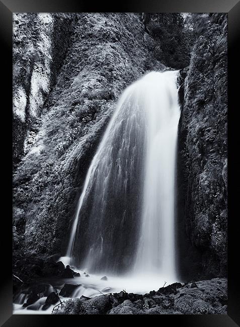 Wahkeena Framed Print by Mike Dawson