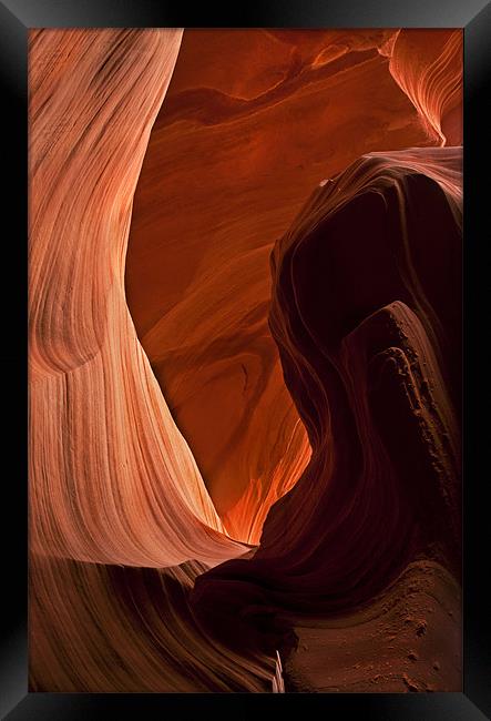 Light Chamber Framed Print by Mike Dawson