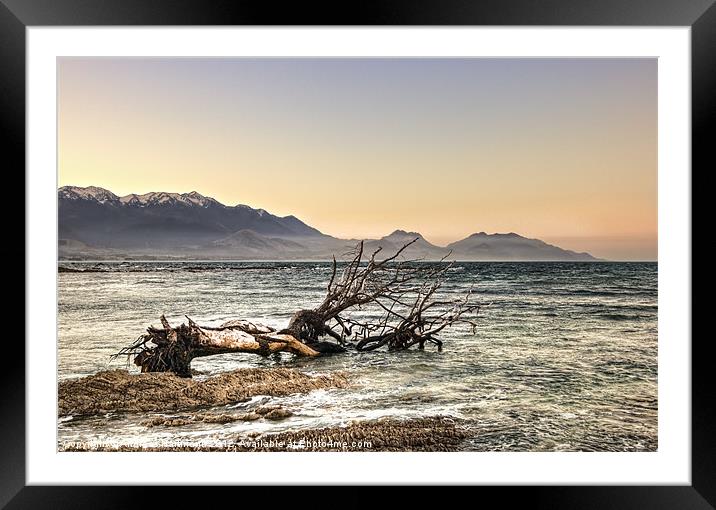 Kaikoura Impressions Framed Mounted Print by Andreas Hartmann