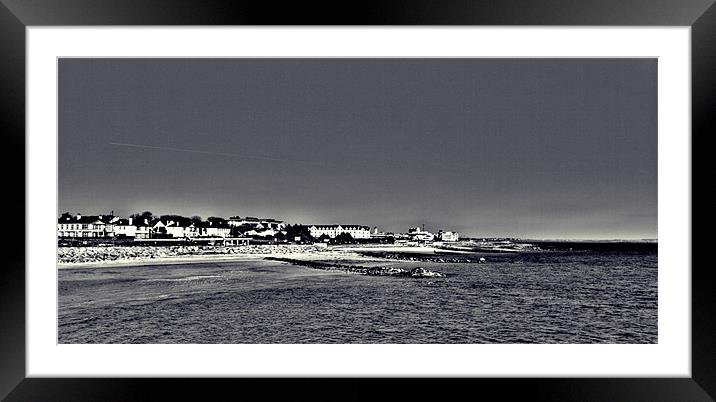 Salthill Beach Framed Mounted Print by Andreas Hartmann