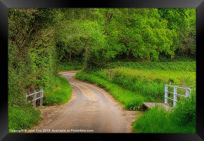 Hunworth Framed Print by Julie Coe