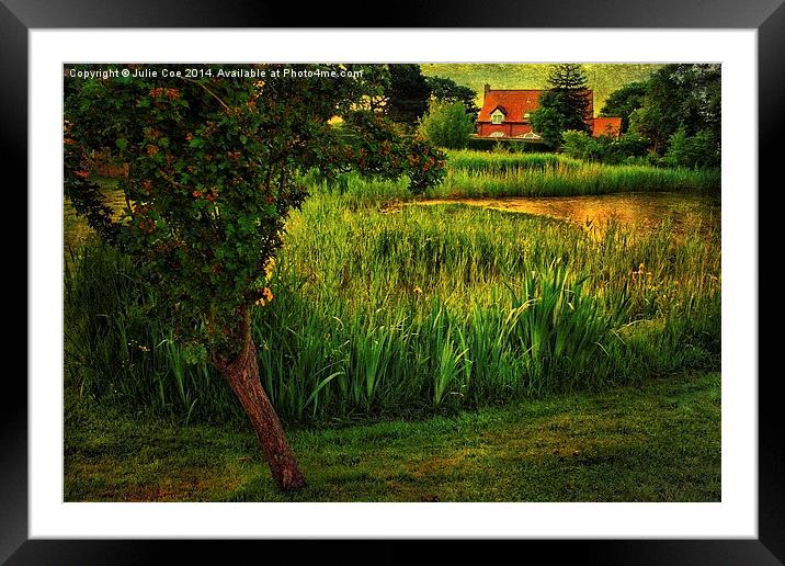 Edgefield Village Pond Framed Mounted Print by Julie Coe
