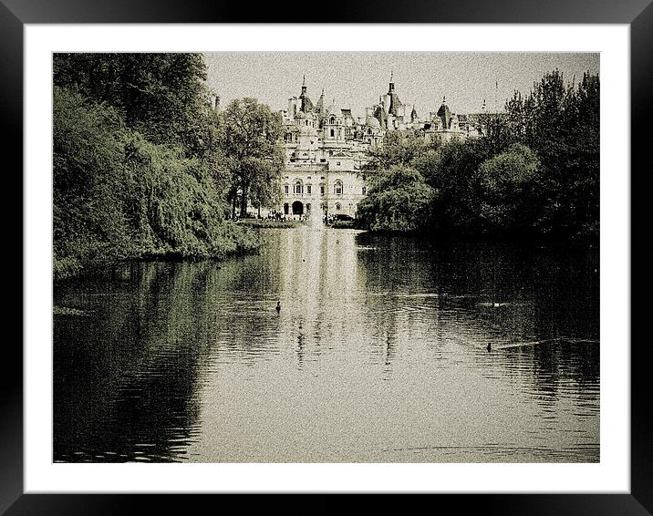 Withe Hall Framed Mounted Print by Jozsef Borsfai