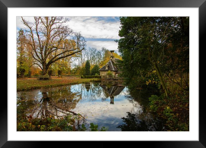 Falkland Reflections Framed Mounted Print by Andrew Beveridge