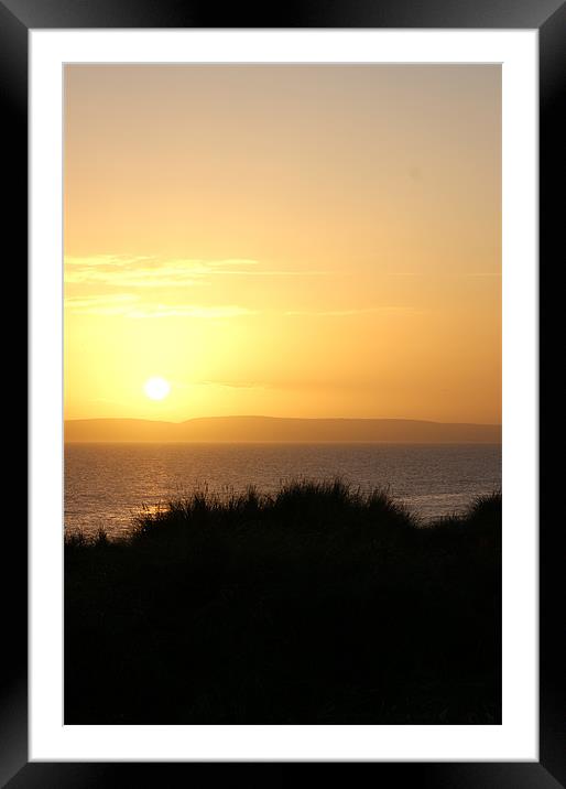 Sunset Over Bournemouth 2 Framed Mounted Print by Steven Day