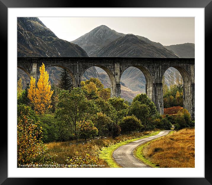 Glenfinnan Viaduct Framed Mounted Print by Mark Pritchard
