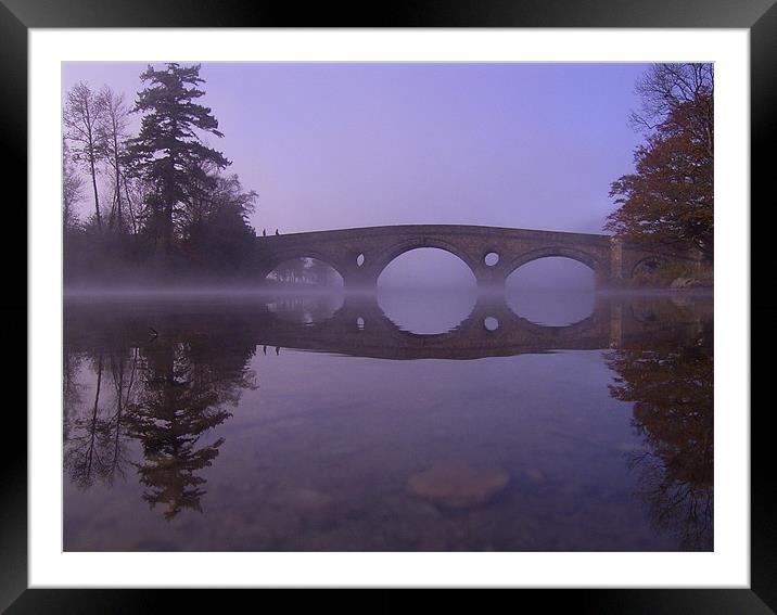 Bridge over River Tay Framed Mounted Print by Mark Pritchard