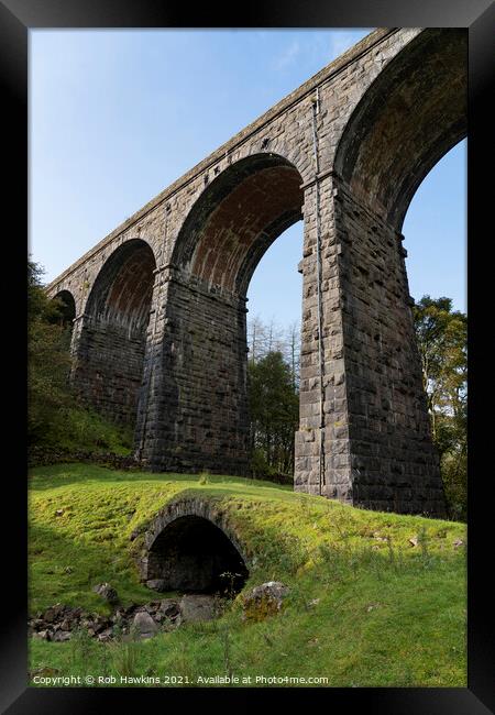 Dent Head Viaduct Framed Print by Rob Hawkins