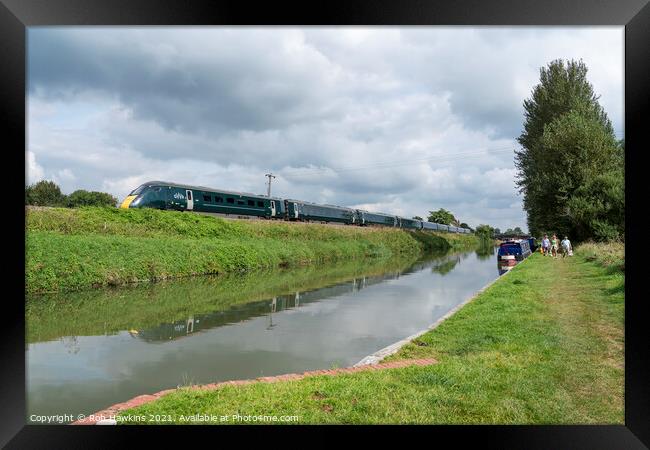 Crofton IET Framed Print by Rob Hawkins