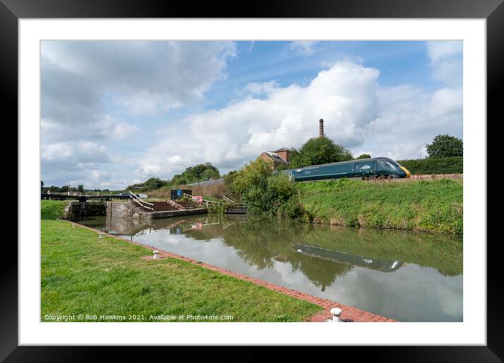 Engine House IET Framed Mounted Print by Rob Hawkins