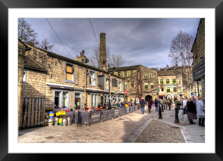 Shoulder of Mutton @ Hebden bridge Framed Mounted Print by Rob Hawkins