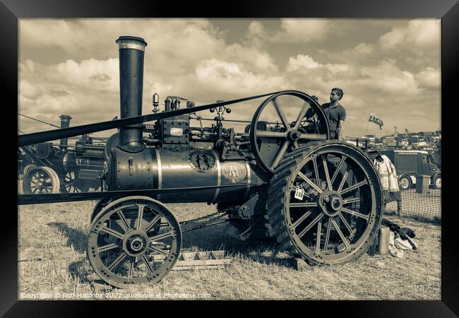Marshall Traction Framed Print by Rob Hawkins