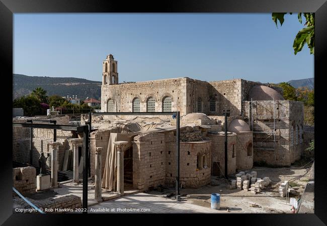 The Church of St Nicholas at Demre Framed Print by Rob Hawkins