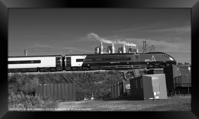 Shap Fell pendolino Framed Print by Rob Hawkins