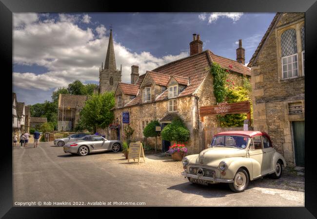 Lacock Minor  Framed Print by Rob Hawkins