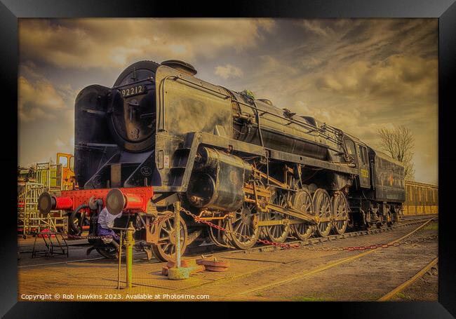 The Power of the 9F Framed Print by Rob Hawkins