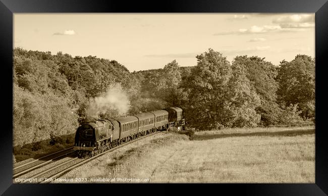 Cully Duchess Framed Print by Rob Hawkins