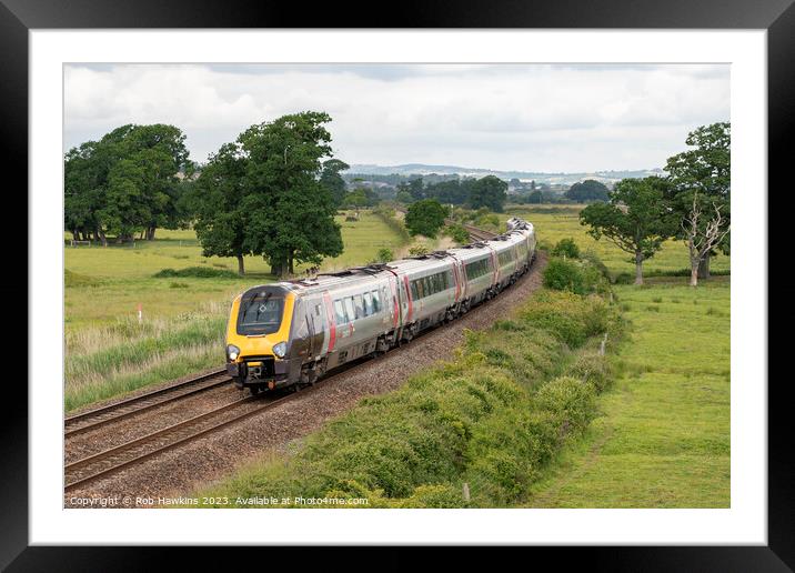 Powderham Voyager Framed Mounted Print by Rob Hawkins