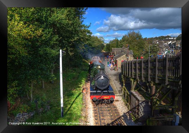 Great Western in Bronte Country Framed Print by Rob Hawkins