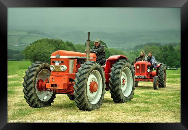 Nuffield 4x4 Framed Print by Rob Hawkins