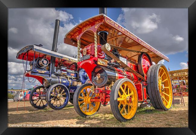 Prospector and Renown Framed Print by Rob Hawkins