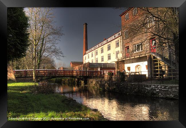 Coldharbour Mill Framed Print by Rob Hawkins