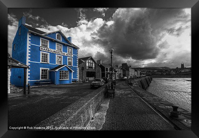 The Harbourmaster Hotel Framed Print by Rob Hawkins