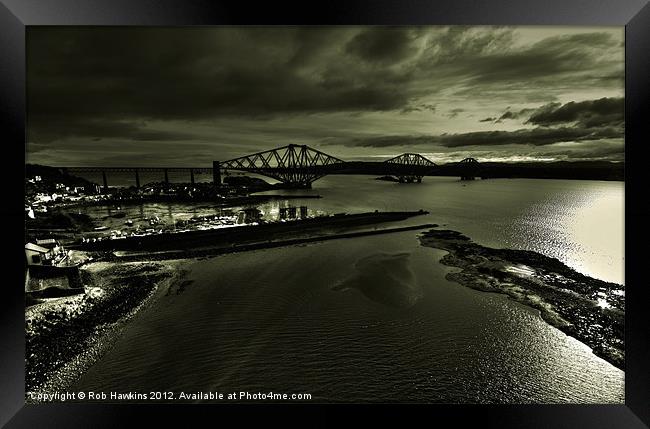 The Firth of Forth Framed Print by Rob Hawkins
