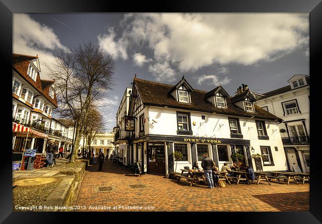 Duke of York Framed Print by Rob Hawkins