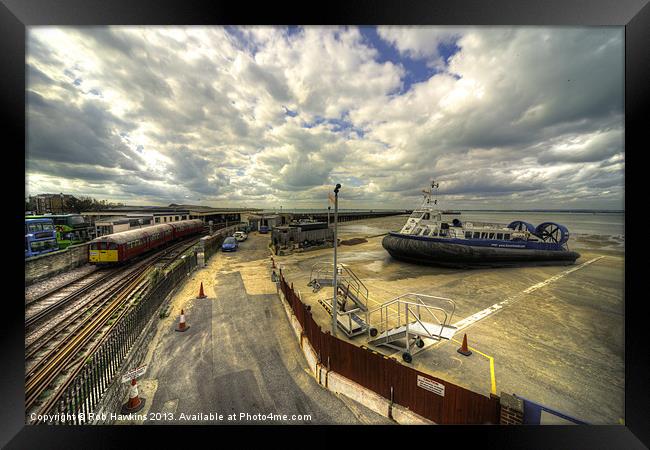 Ticket to Ryde Framed Print by Rob Hawkins