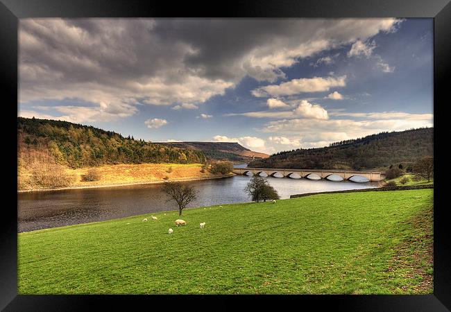 Ladybower Reservoir Framed Print by Rob Hawkins