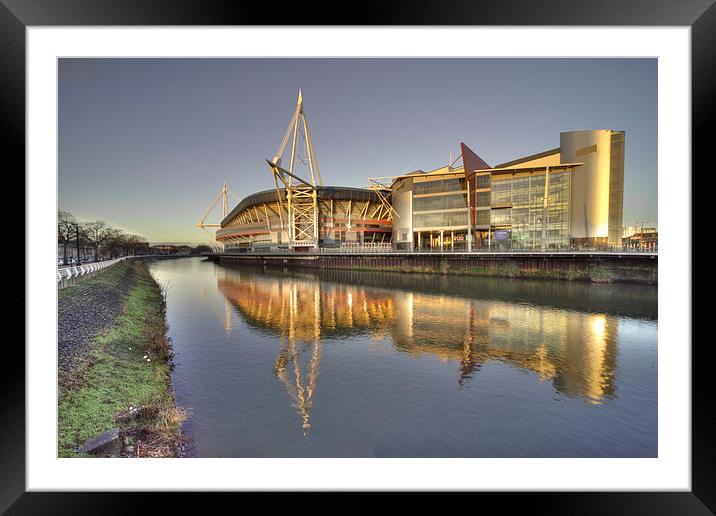 Millennium Stadium Framed Mounted Print by Rob Hawkins