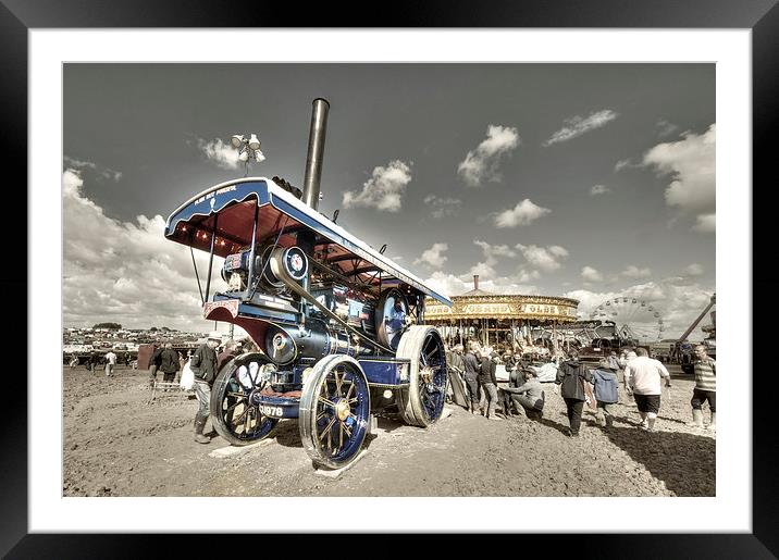 Fun of the Fair Framed Mounted Print by Rob Hawkins