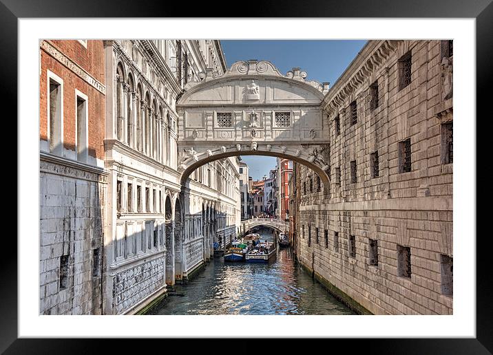 Bridge of Sighs Framed Mounted Print by Rob Hawkins