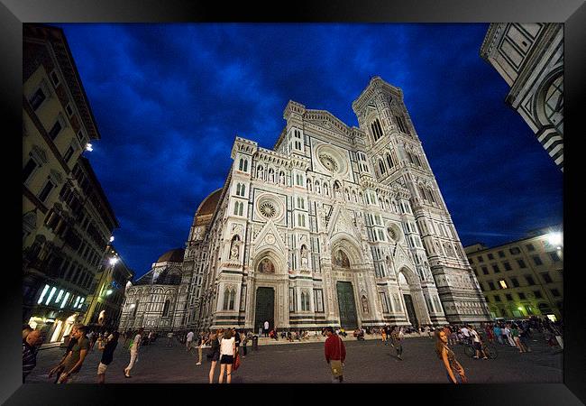 Florence Cathedral Framed Print by Rob Hawkins