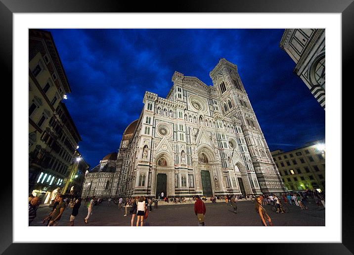 Florence Cathedral Framed Mounted Print by Rob Hawkins